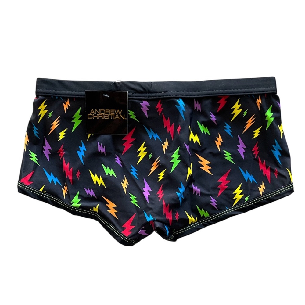AC Swim Brief ~ Lightning Pride Trunk - Picture 6 of 6